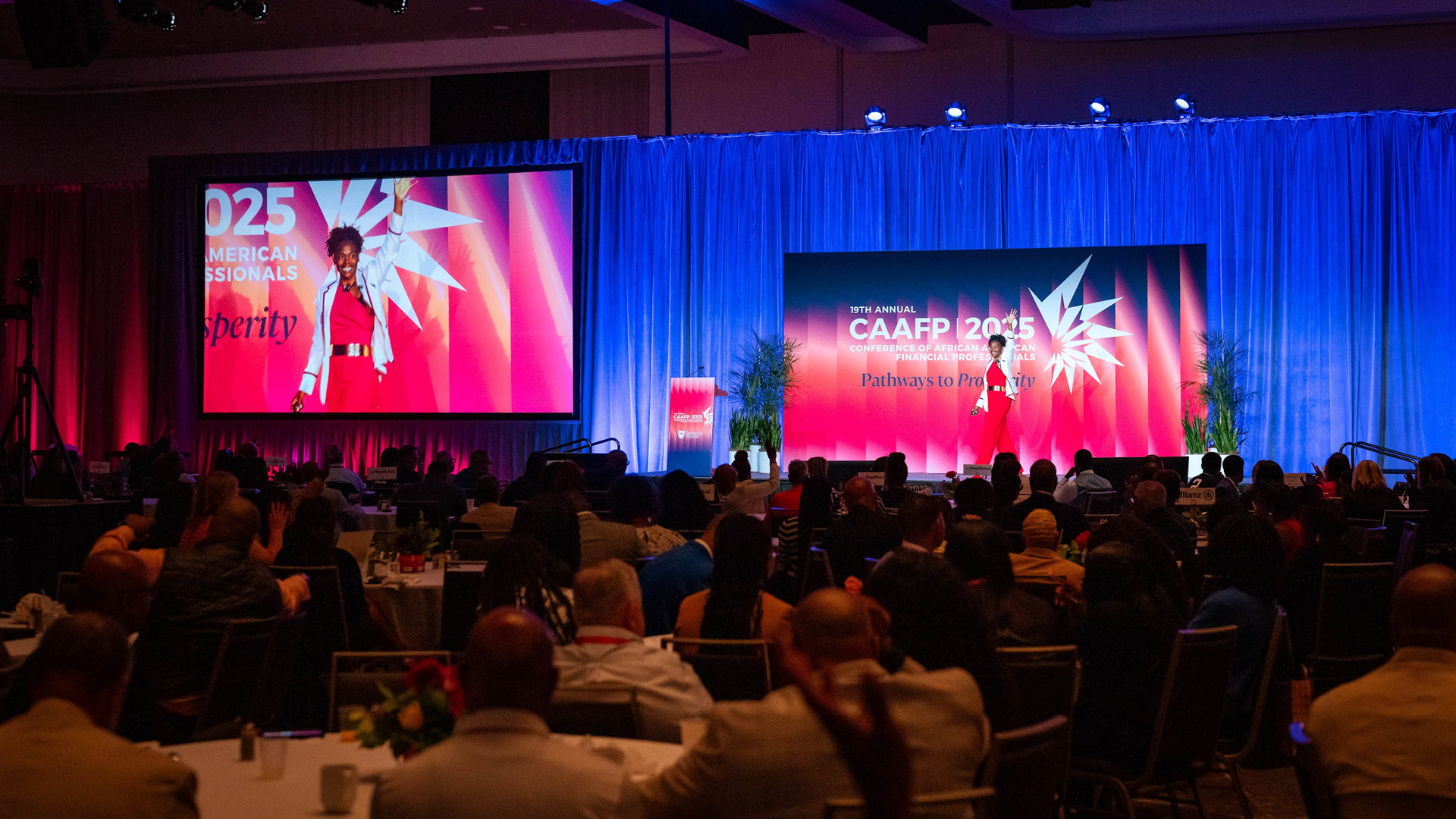 Live stage at the CAAFP 2026 conference