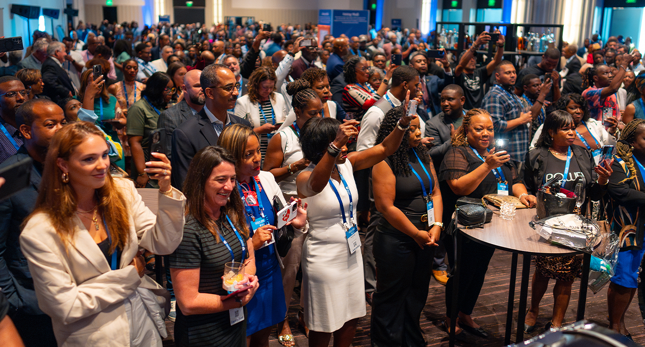 CAAFP 2024 attendees in the crowd