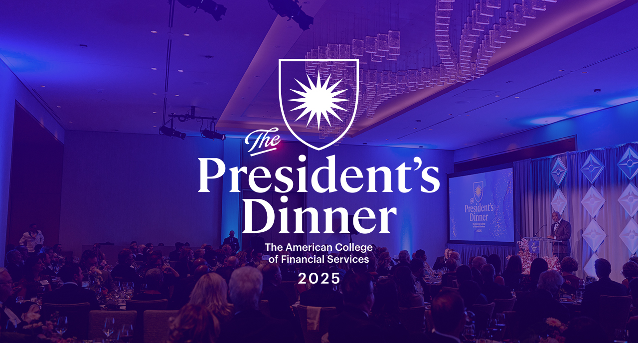 The President's Dinner logo