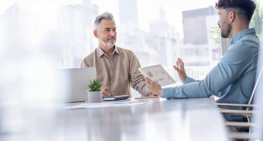 Financial advisor teaching about what tax planning is